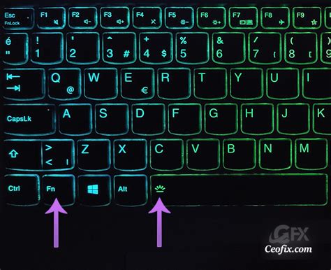 laptop klavye ışığı kapatma